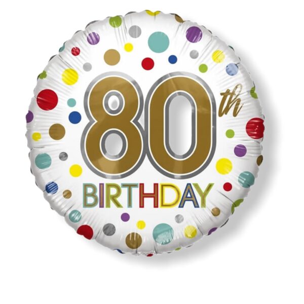 Boldog Születésnapot Lufi "80"