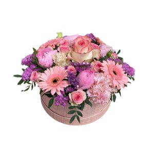 Andis pink vegyes virágdoboz